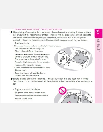 toyota raum 2010-2011 owners manual
